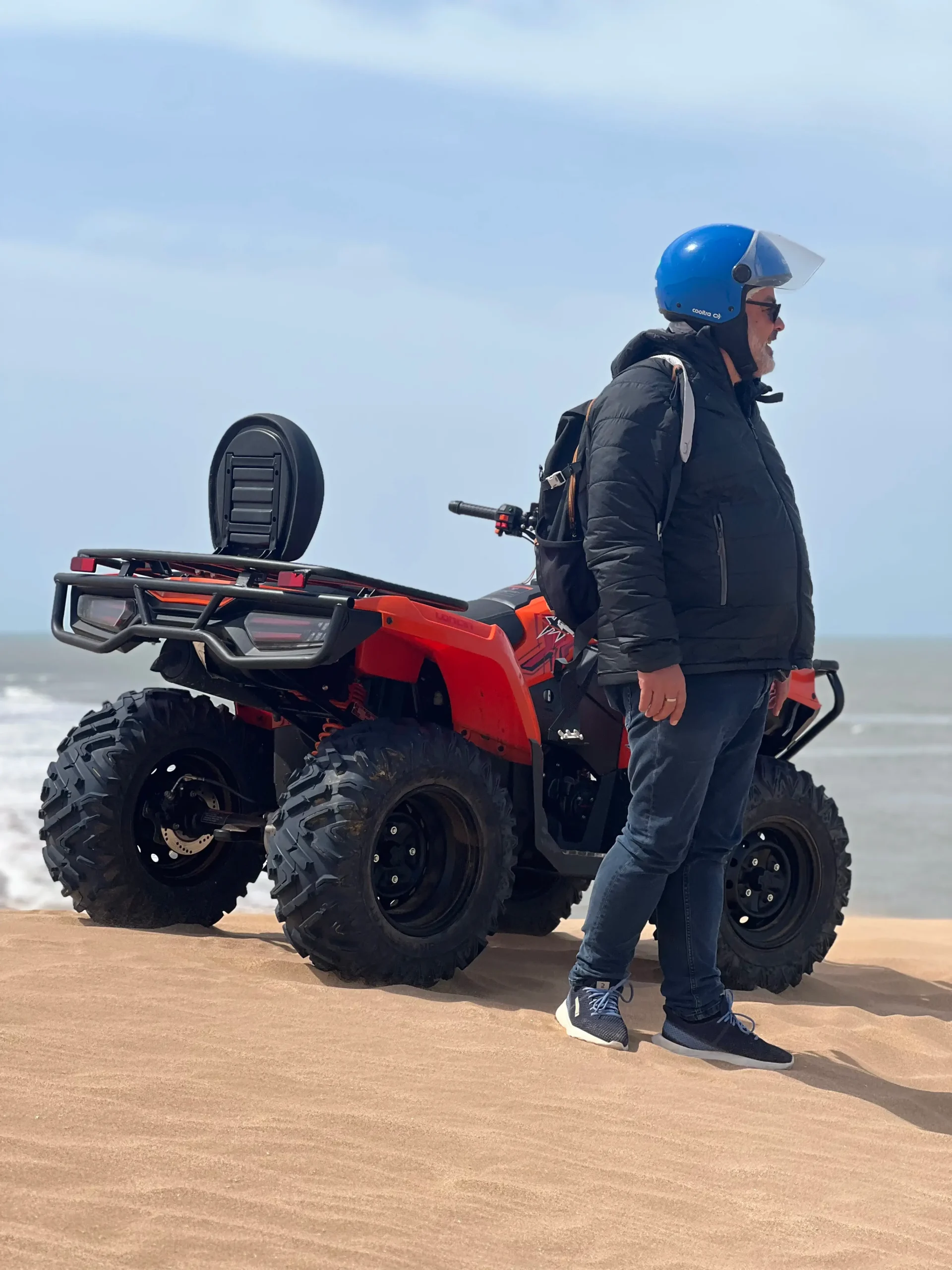 Déjeuner plage Sidi Kaouki